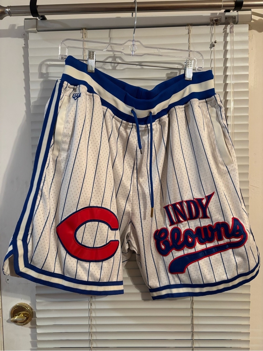 Indianapolis Clowns Ebbets Field Mesh Shorts XL Baseball Negro League Museum
